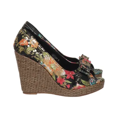 Chaussure compensées (Noir, Multicolore) de Parisian