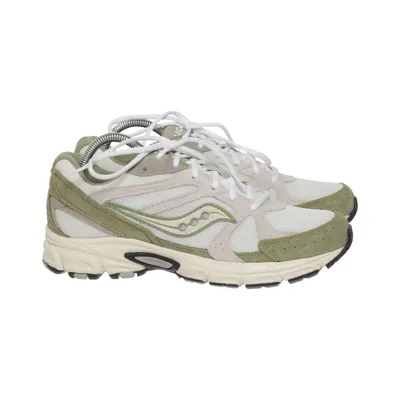 Baskets (Blanc, Vert, Gris) de Saucony Cuir