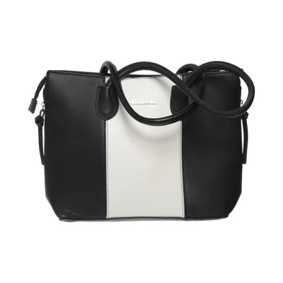 Handbag (Black, White) from Gallantry