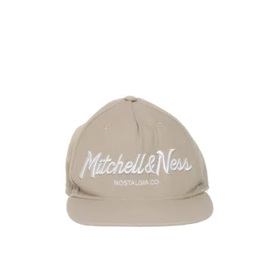 Baseball cap (Beige) from Mitchell & Ness Acrylic, Wool