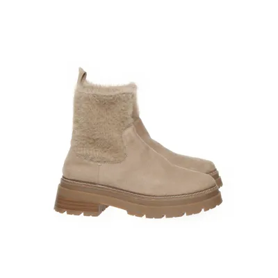 Ankle boots (Beige) from Oxmox