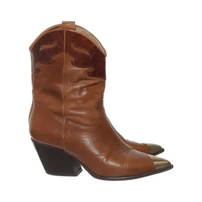 Cowboystøvler (Brun) fra Noir