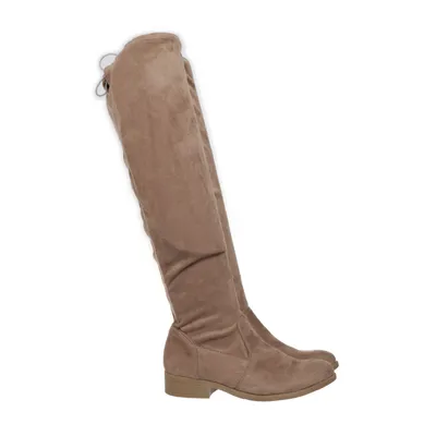 Stövlar (Beige) från Bodyflirt Skinnimitation, Mockaimitation