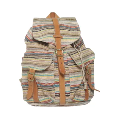 Rugzak (Beige, Meerkleurig) van Herschel Supply co. Katoen, Leer, Polyester