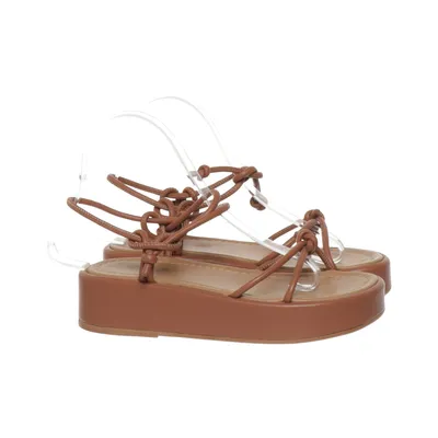 Sandaler (Brun) från Flattered Skinn
