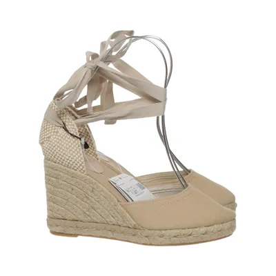 Chaussure compensées (Beige) de Mango