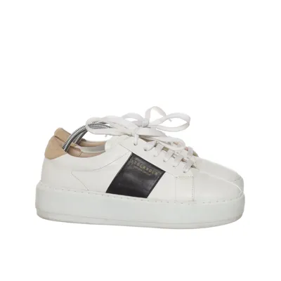 Sneakers (Vit, Svart) från Stockholm Design Group Skinn