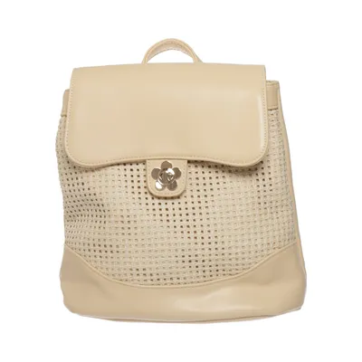 Backpack (Beige) from Anna Field Polyurethane