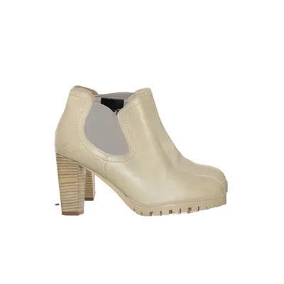 Heeled boots (Beige) from Läst