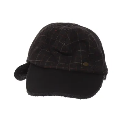 Chapeau de trappeur (Marron, Noir) de Marie Claire Nylon, Laine