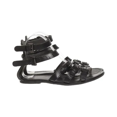 Sandales gladiateur (Noir) de Wildflower Cuir