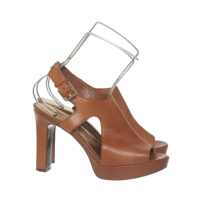 Sandaletten (Bruin) van Lauren Ralph Lauren Leer