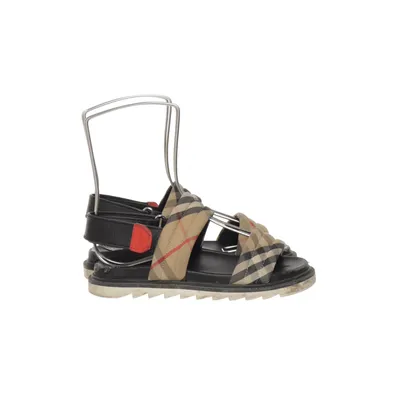 Sandalen (Zwart, Beige, Meerkleurig) van Burberry