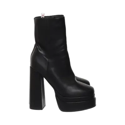 Heeled boots (Black) from Jenny Fairy Leather