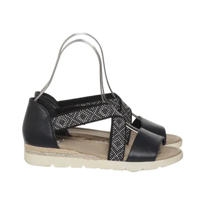 Sandales (Noir, Blanc) de So All