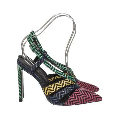 High heel sandals (Multicolored) from Zara Trafaluc