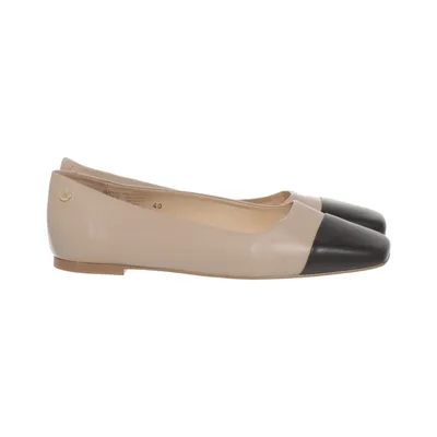 Ballerines (Beige, Noir) de Novita Cuir