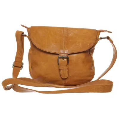 Shoulder-bag (Orange) from Gusti Leder Studio