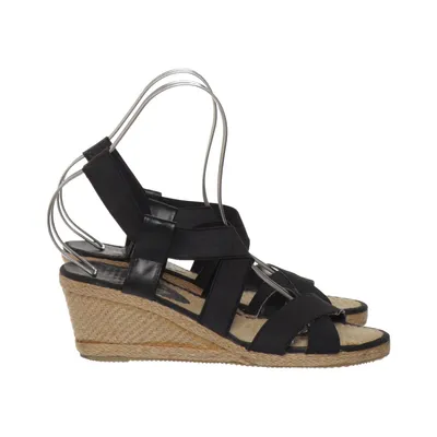 Sleehakken (Zwart, Beige) van Claudia Ghizzani