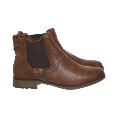 Chelsea boots (Bruin) van Mustang