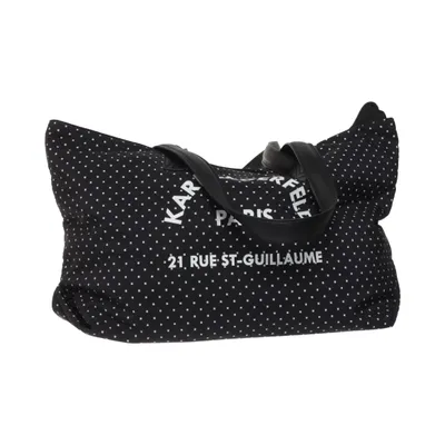 Tygpåse (Svart, Vit) från Karl Lagerfeld Polyester, Polyuretan, Viskos