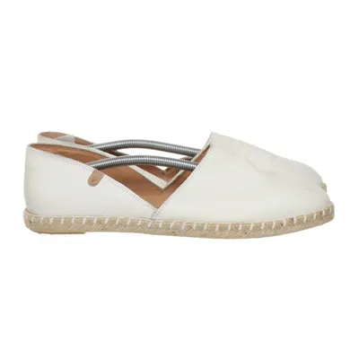 Espadrilles (White) from Verbenas Leather