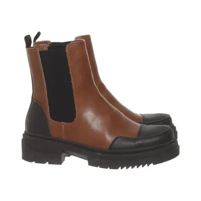 Bottines Chelsea (Marron, Noir) de Alley