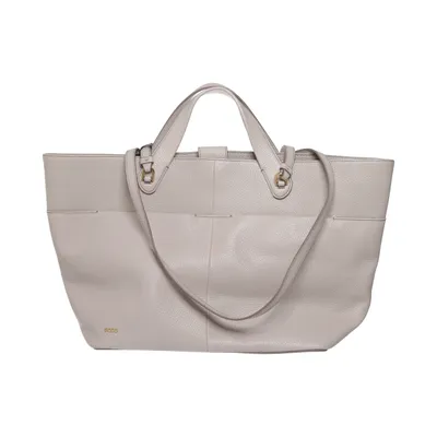 Handtasche (Grau) von Ecco Leder, Recyceltes Polyester