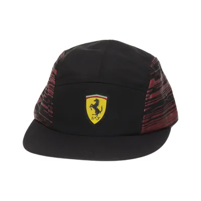 Honkbalpet (Zwart, Rood) van Puma x Ferrari Polyester
