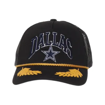 Trucker pet (Zwart, Blauw, Geel) van Mitchell & Ness