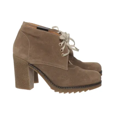 Laarzen met hak (Beige) van Gadea Leer