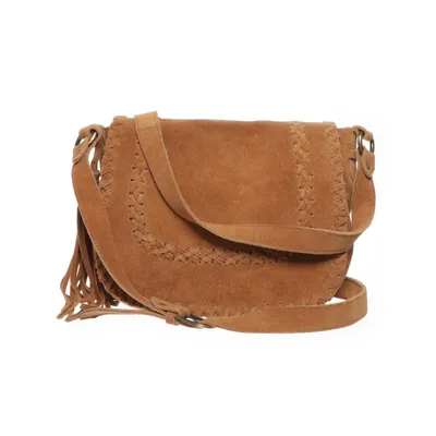 Shoulder-bag (Brown) from Bonprix Collection Suede