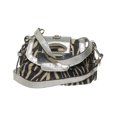 Shoulder-bag (Beige, Black, Silver) from Guess