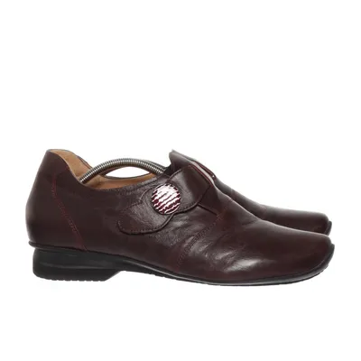 Loafers (Bruin) van Think! Leer