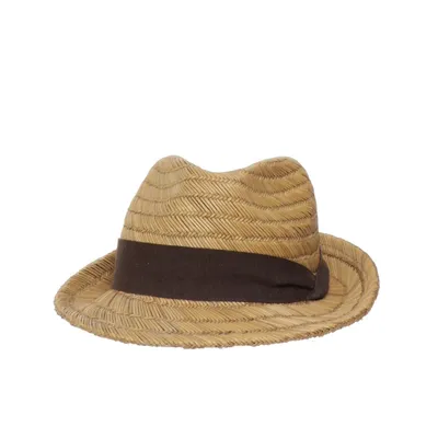 Straw hat (Brown) from Roeckl