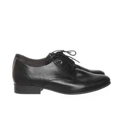 Derby schoenen (Zwart) van Tamaris Leer