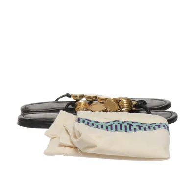 Flipflop (Svart, Guldfärgad) från Tory Burch Skinn