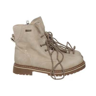 Laced boots (Beige) from Super In