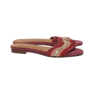 Mules (Rose, Rouge, Or) de Anonymous Copenhagen Cuir