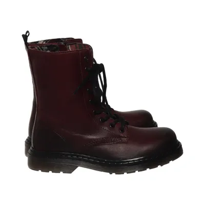 Schnürstiefel (Rot) von Rosa Negra Leder