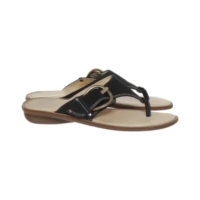 Teenslippers (Zwart) van Manfield