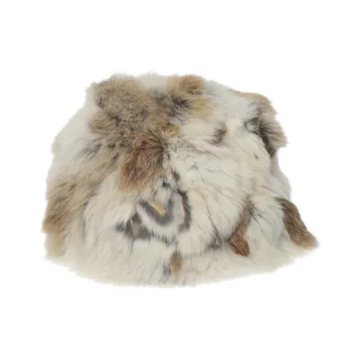 Chapeau en fourrure (Blanc, Multicolore) de Hollies Stockholm