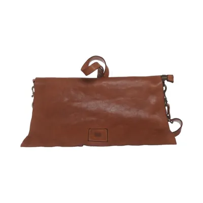 Sac à bandoulière (Marron) de Biba Coton, Cuir