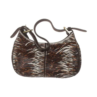 Handväska (Brun, Vit) från Rouje Skinn, Polyester