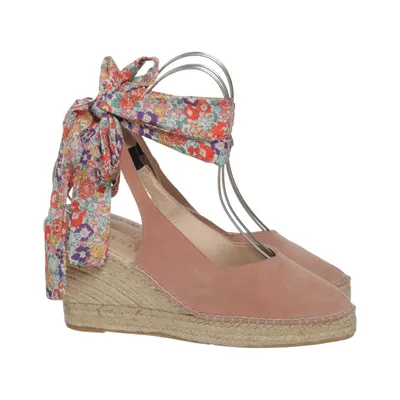 Chaussure compensées (Rose, Multicolore) de Macarena Cuir
