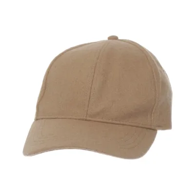 Baseballkasket (Beige) fra VILA Polyester, Uld