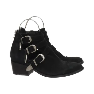 Bottines (Noir) de Pavement Cuir