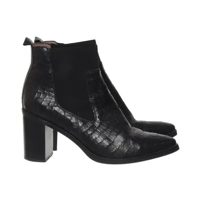 Bottes à talons (Noir) de Wonders
