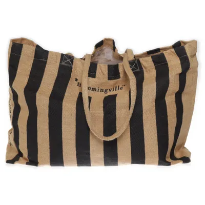 Strandväska (Beige, Svart) från Bloomingville