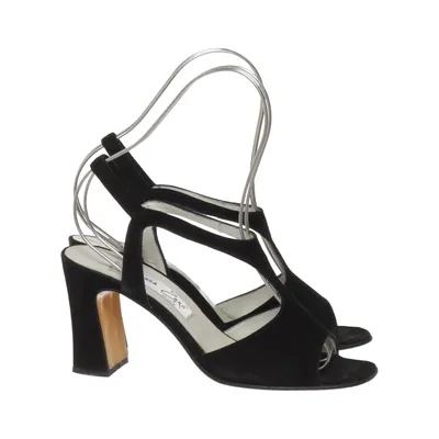 Sandales à talons hauts (Noir) de Brenda Zaro Cuir